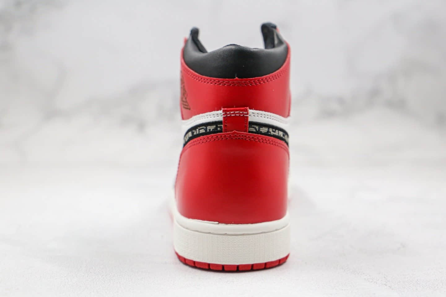 乔丹Air Jordan 1 x Dior公司级版本迪奥联名款高帮AJ1黑红脚趾原楦头纸板打造正确鞋盒 货号：CN8607-006