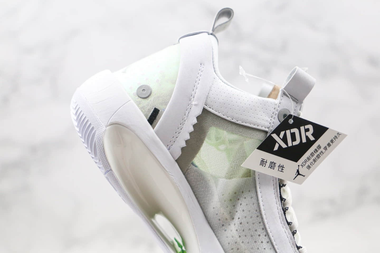 乔丹Air Jordan XXXIV Low纯原版本白绿色AJ34轻量化篮球鞋内置Zoom气垫支持实战 货号：CU3475-100