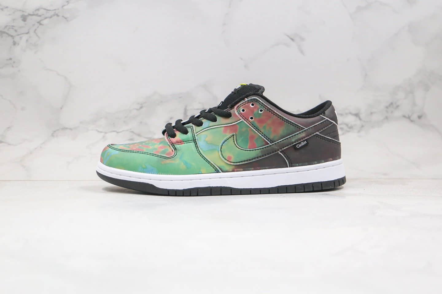 耐克Civilist x Nike SB Dunk Low公司级版本Dunk热成像内置Sole真气垫 货号：CZ5123-001