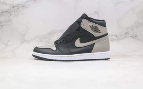 乔丹Air Jordan 1 Retro High Shadow公司级版本高帮AJ1影子灰原鞋开模原厂皮料打造 货号：555088-013