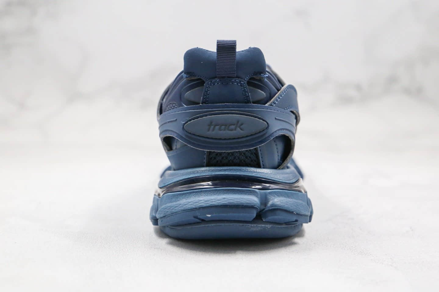 巴黎世家Balenciaga Sneaker Tess s.Gomma MAILLE WHITE ORANGE纯原版本复古老爹鞋3.0午夜蓝色原盒配件齐全