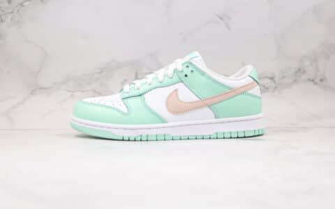 耐克Nike SB Dunk Low Green Tender powder 2021纯原版本低帮SB DUNK板鞋嫩巴黎薄荷绿色内置Zoom气垫 货号：CU1726-111