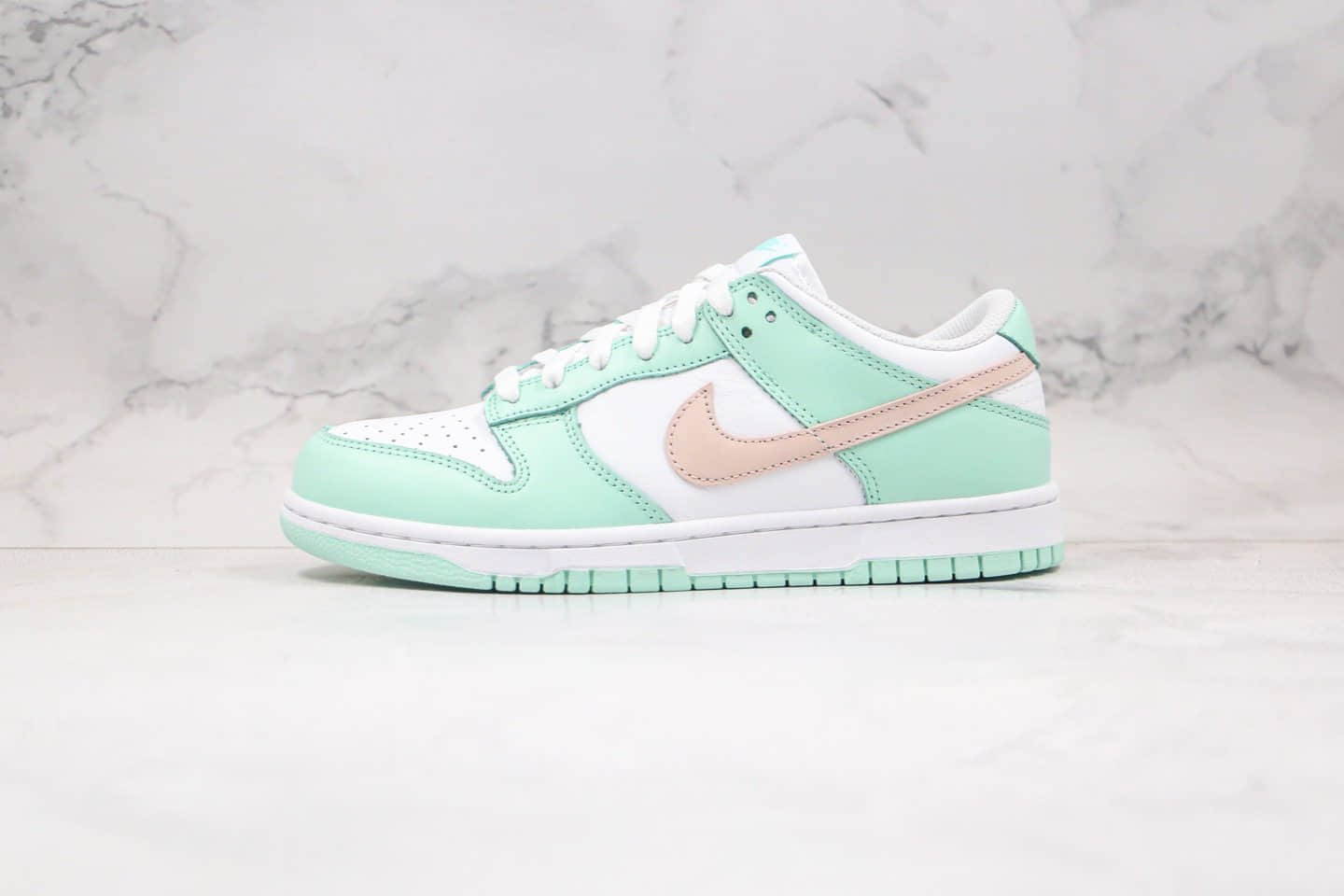 耐克Nike SB Dunk Low Green Tender powder 2021纯原版本低帮SB DUNK板鞋嫩巴黎薄荷绿色内置Zoom气垫 货号：CU1726-111