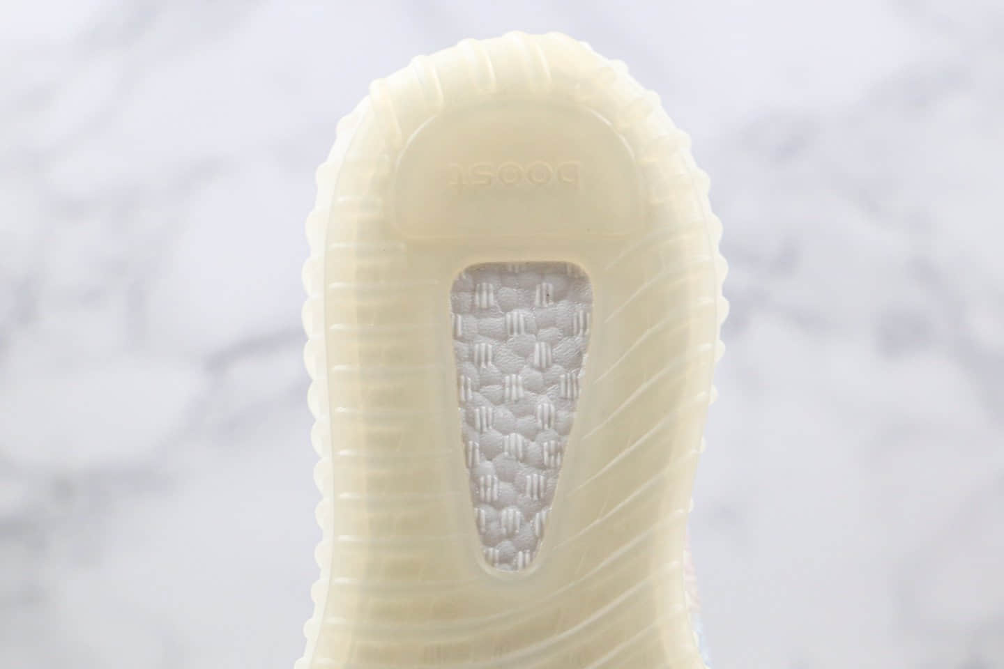 阿迪达斯Adidas Yeezy 350V2公司级版本椰子350爆米花亲友限定糖果扎染配色原楦头纸板打造 货号：SU0103