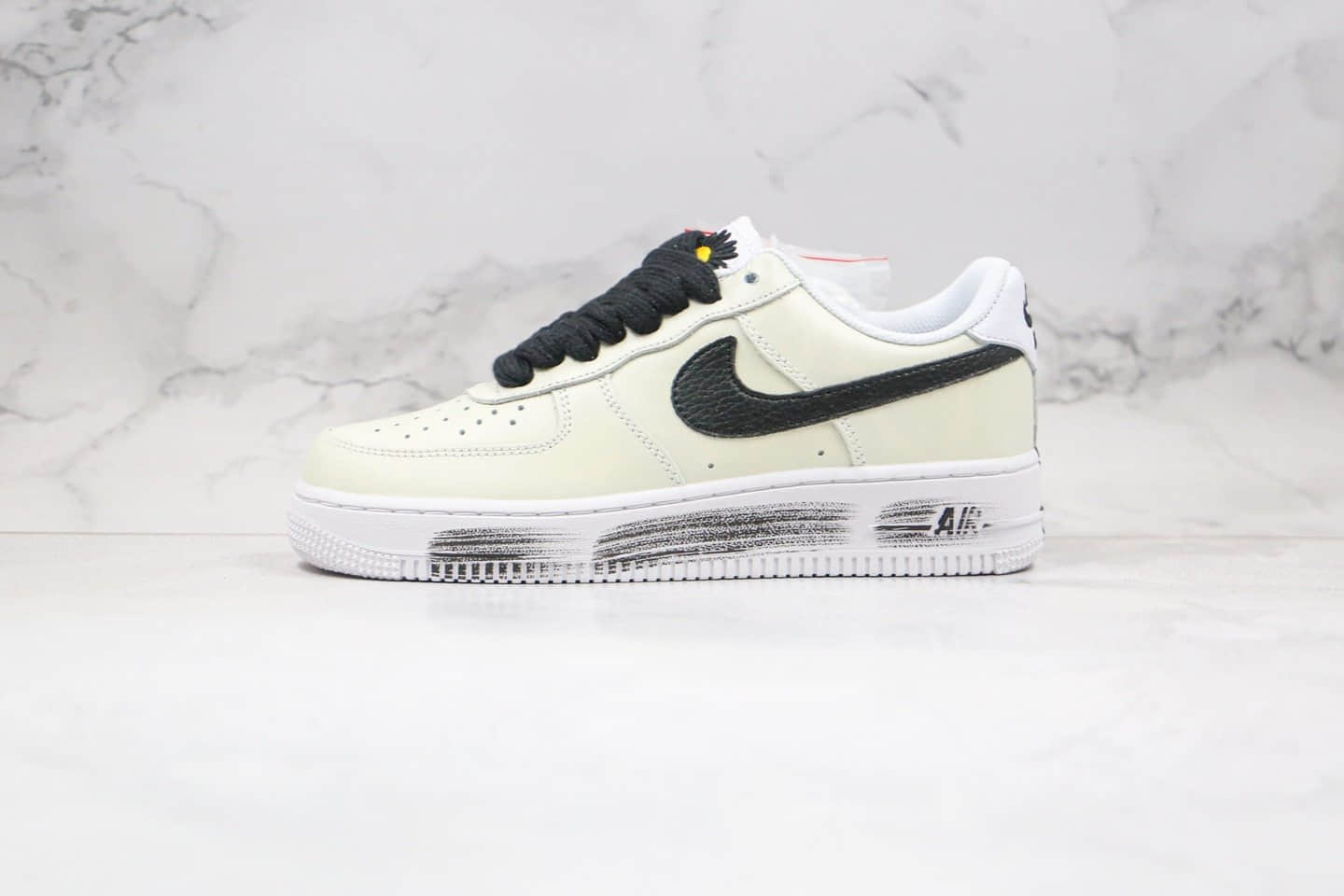 耐克PEACEMINUSONE x Nike Air Force 1 Para-noise纯原版本低帮空军一号权志龙联名款小雏菊刮刮乐二代反转配色内置气垫正确内层涂鸦 货号：DD3223-100