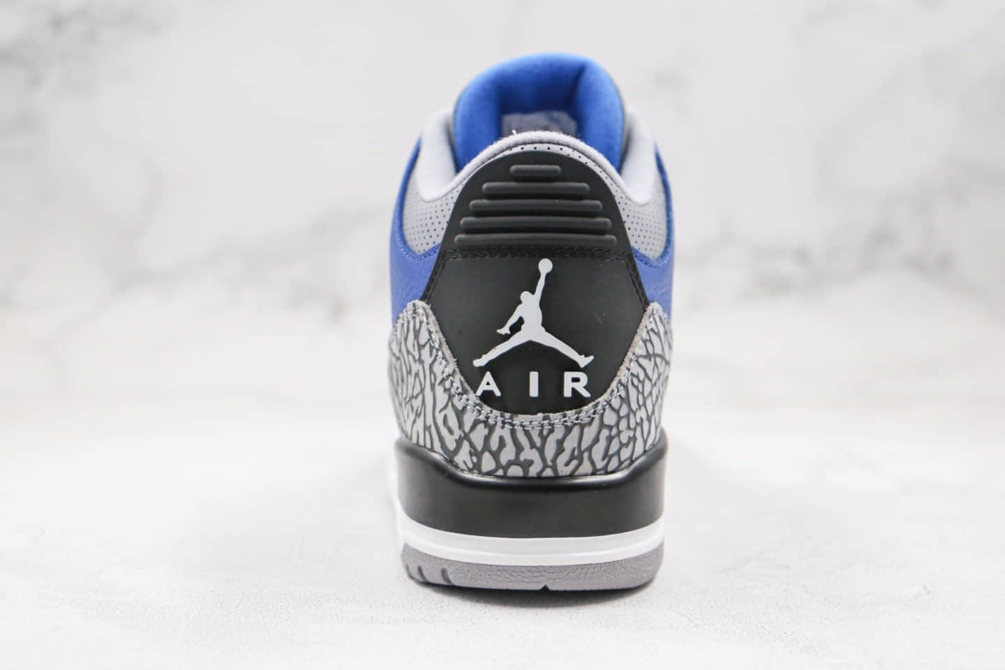 乔丹Air Jordan 3 Varsity Royal纯原版本爆裂纹皇家蓝AJ3篮球鞋原盒原标原档案数据开发 货号：CT8532-400