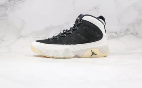 乔丹Air Jordan 9 LA纯原版本全明星配色AJ9黑白熊猫篮球鞋原档案数据开发支持实战 货号：302370-021