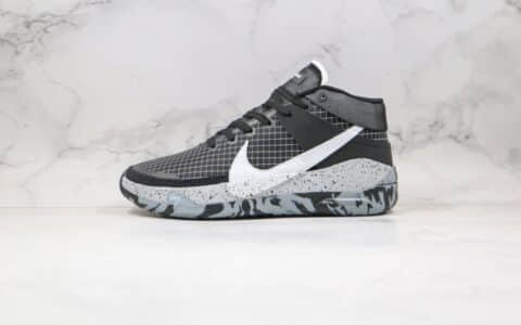 耐克Nike Zoom KD13 EP纯原版本杜兰特13代黑白色篮球鞋内置气垫支持实战 货号：CI9949-004