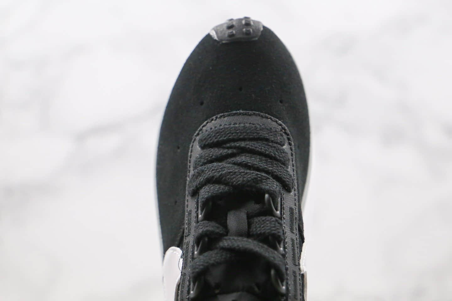 耐克Nike D MS X Waffle Starfish公司级版本华夫复古老爹鞋黑白色原盒原标原楦头纸板 货号：CQ0205-001