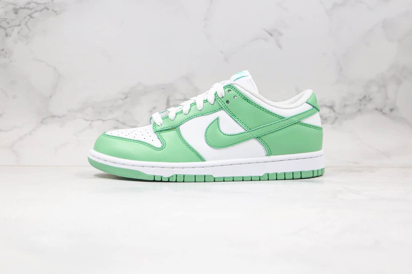 耐克Nike SB Dunk Low Green Tender powder 2021纯原版本低帮SB DUNK板鞋环保主题嫩巴黎草绿色内置气垫原楦头纸板打造 货号：CU1726-188