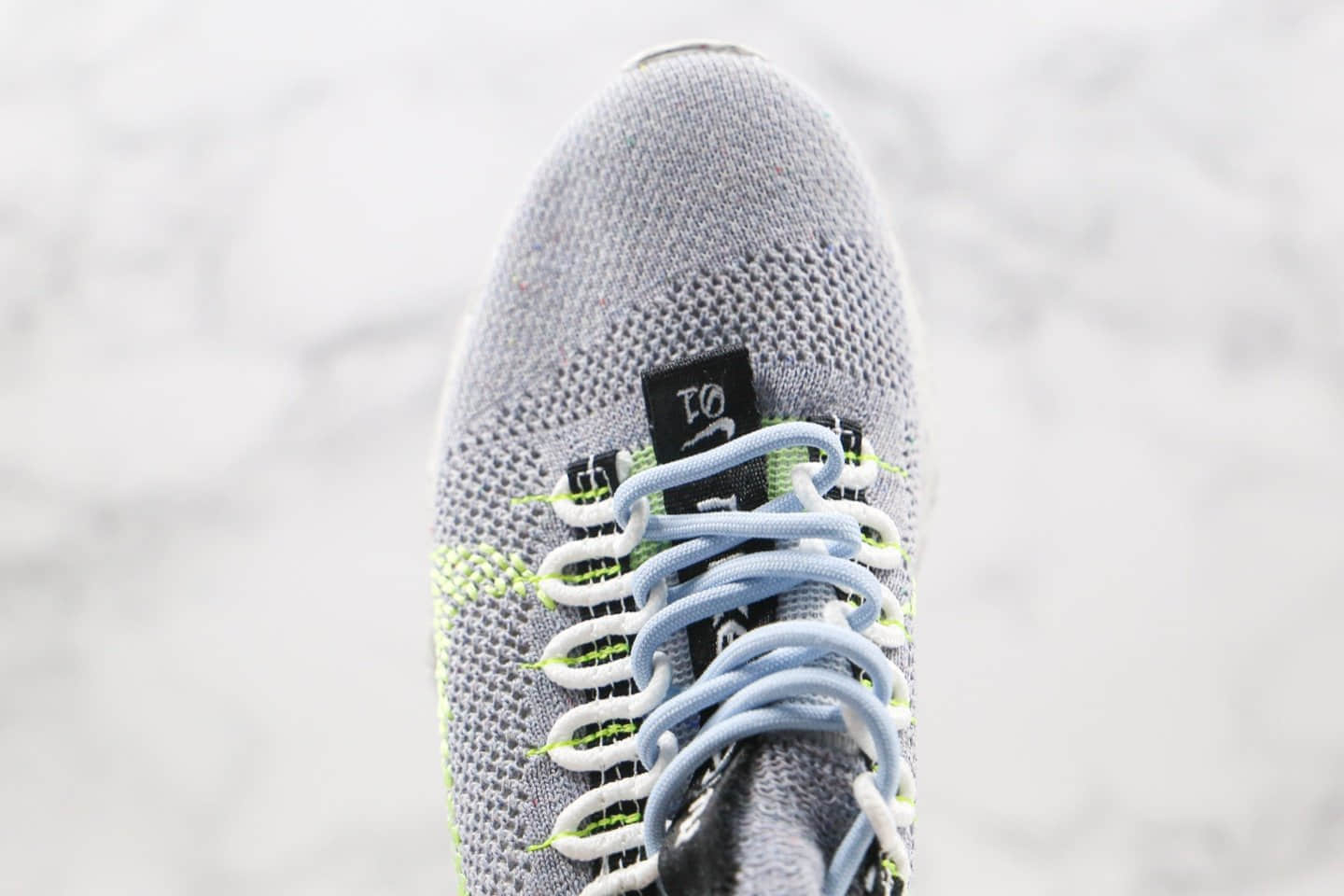 耐克Nike Space Hippie纯原版本低帮飞线环保系列灰绿色慢跑鞋原盒原标 货号：CQ3986-002