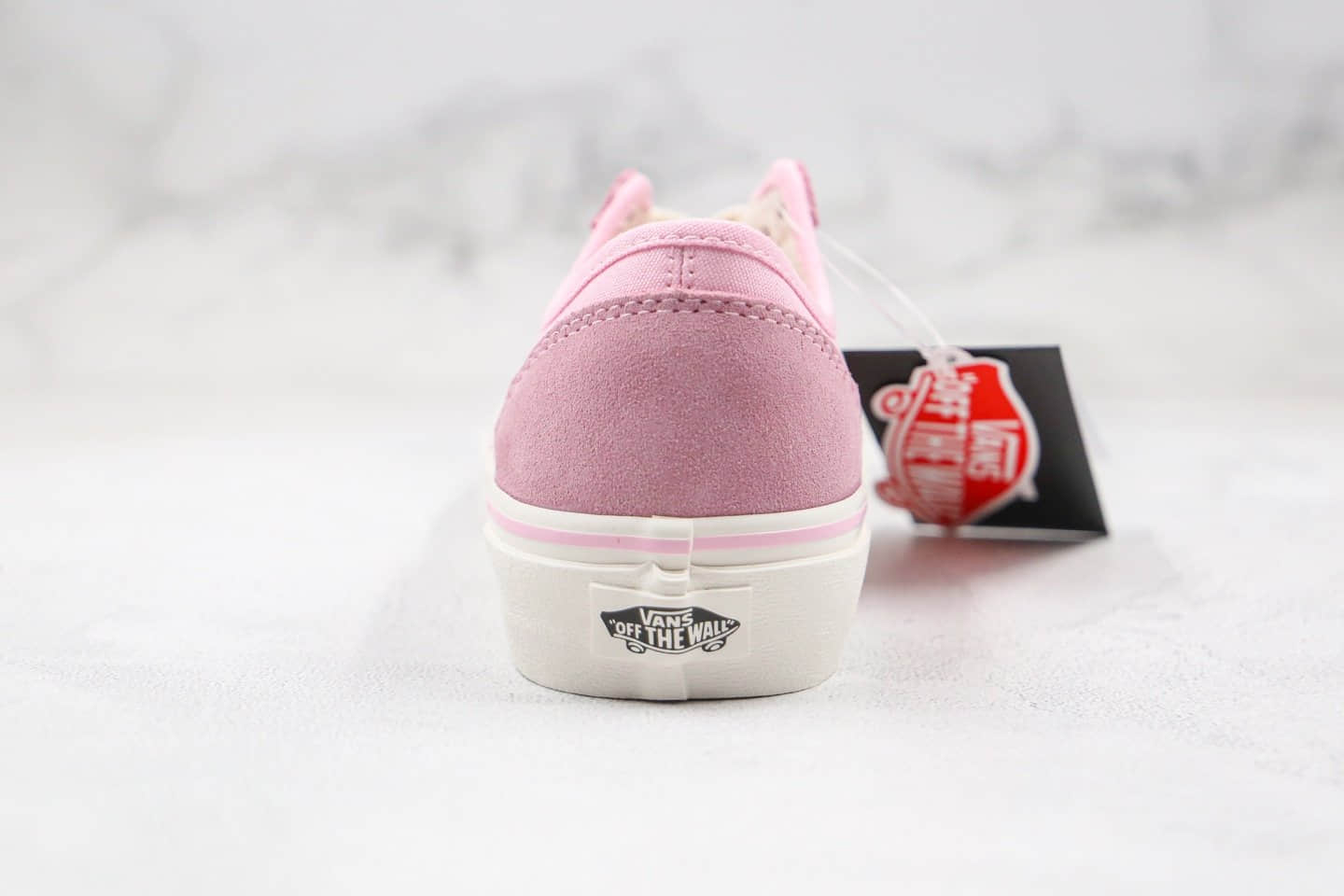 万斯Vans Style 36 Cecon SF公司级版本低帮半月包头樱花粉板鞋原楦头纸板打造 货号：VN0A3MVLV7R