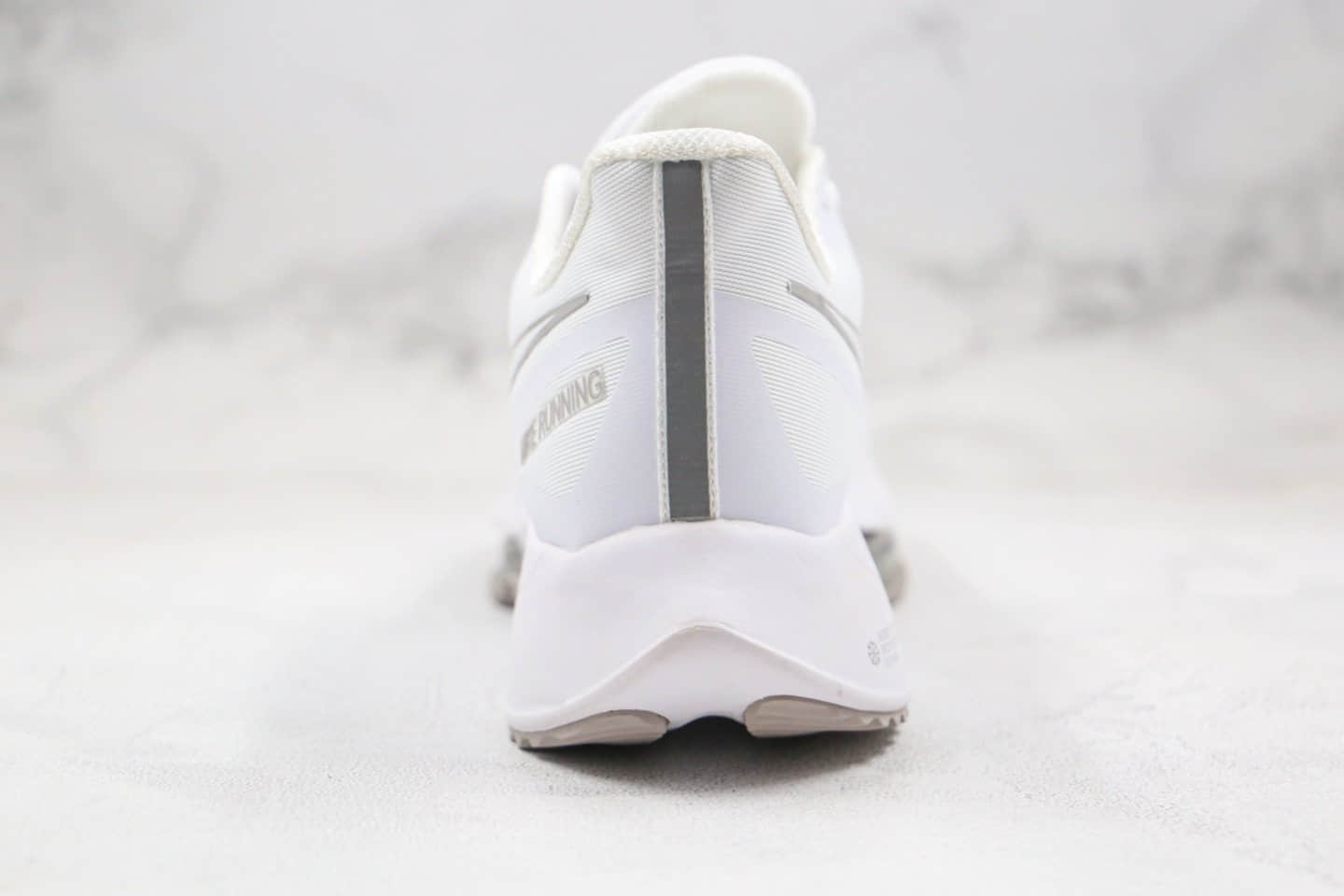 耐克Nike Air Zoom Alphafly NEXT%纯原版本马拉松气垫慢跑鞋白灰色内置复合纤维碳板 货号：CI9923-085