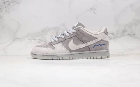 耐克Nike Dunk Low Pro SB London纯原版本低帮SB dunk板鞋伦敦城市限定灰色内置Zoom气垫 货号：308269-111