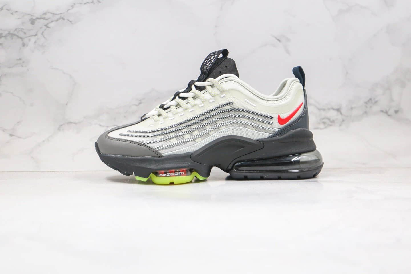 耐克Nike Air Max Zoom 950 Af1-TYpe 950纯原版本超跑系列Max950碳纤维板跑步鞋黑绿色内置气垫 货号：CJ6700-003