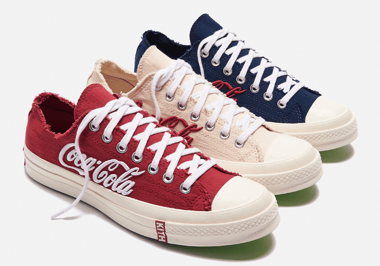 Kith x Coca-Cola x Converse三方联名明日发售！