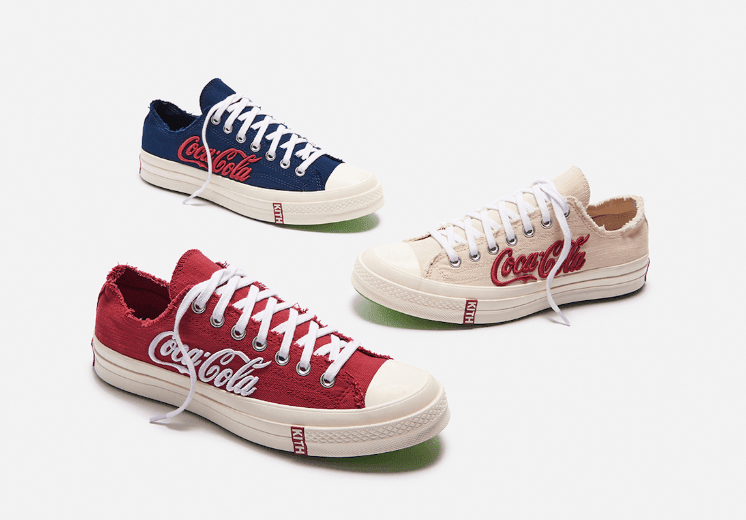 Kith x Coca-Cola x Converse三方联名明日发售！