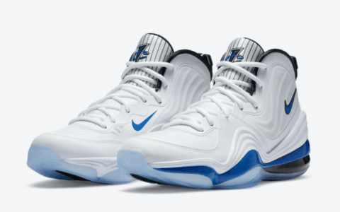 哈达威战靴Air Penny 5魔术队配色释出官图！即将登场！ 货号：CN0052-100