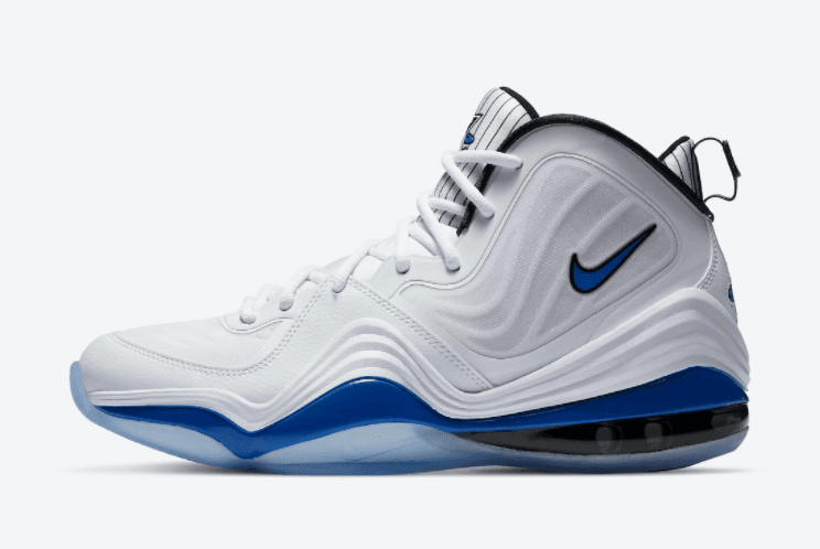 哈达威战靴Air Penny 5魔术队配色释出官图！即将登场！ 货号：CN0052-100