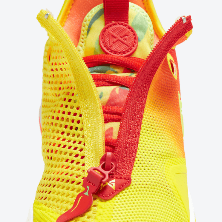 Nike PG 4泡椒配色来袭！还有“泡椒桶”！ 货号：CD5082-601