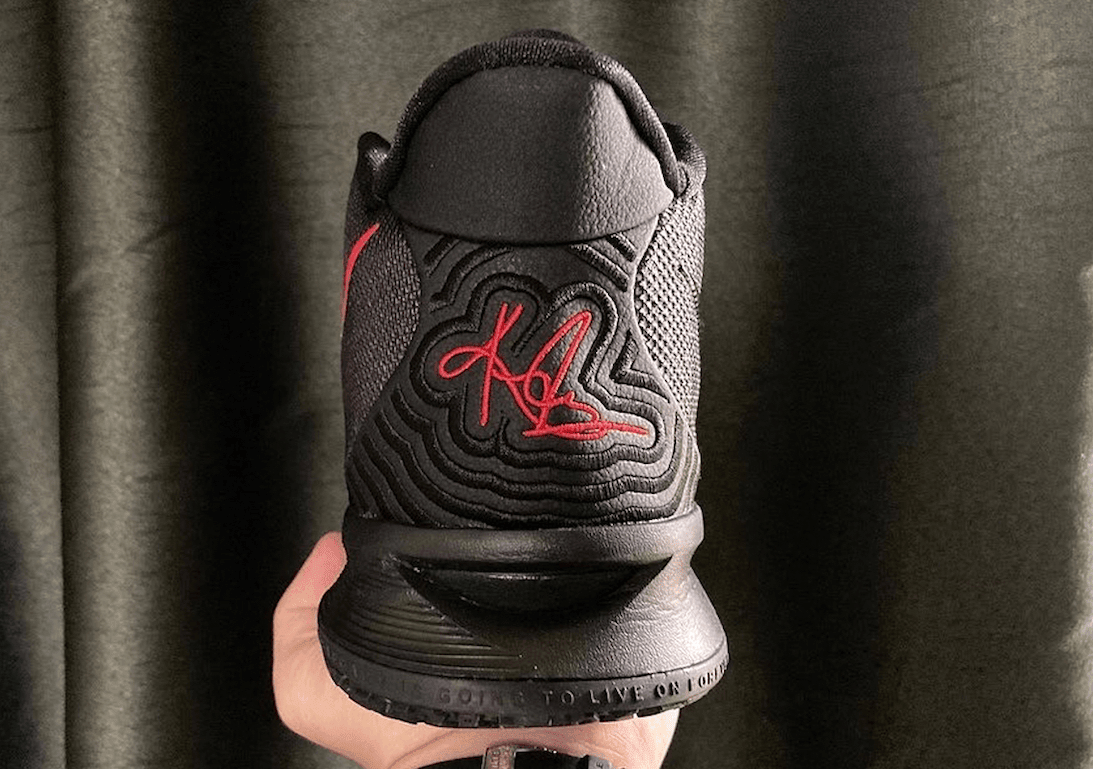 欧文最新战靴Nike Kyrie 7首度曝光！首发黑红配色超经典！
