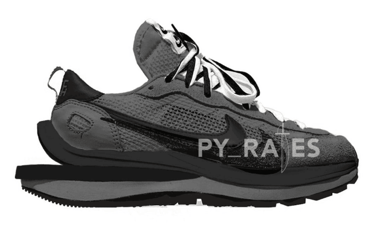 四双 sacai x Nike VaporWaffle新配色曝光！还有经典湖人装扮！