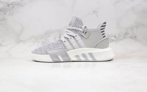 阿迪达斯Adidas EQT BASK ADV纯原版本复古慢跑鞋EQT支撑者系列灰色原档案数据开发 货号：FU9566