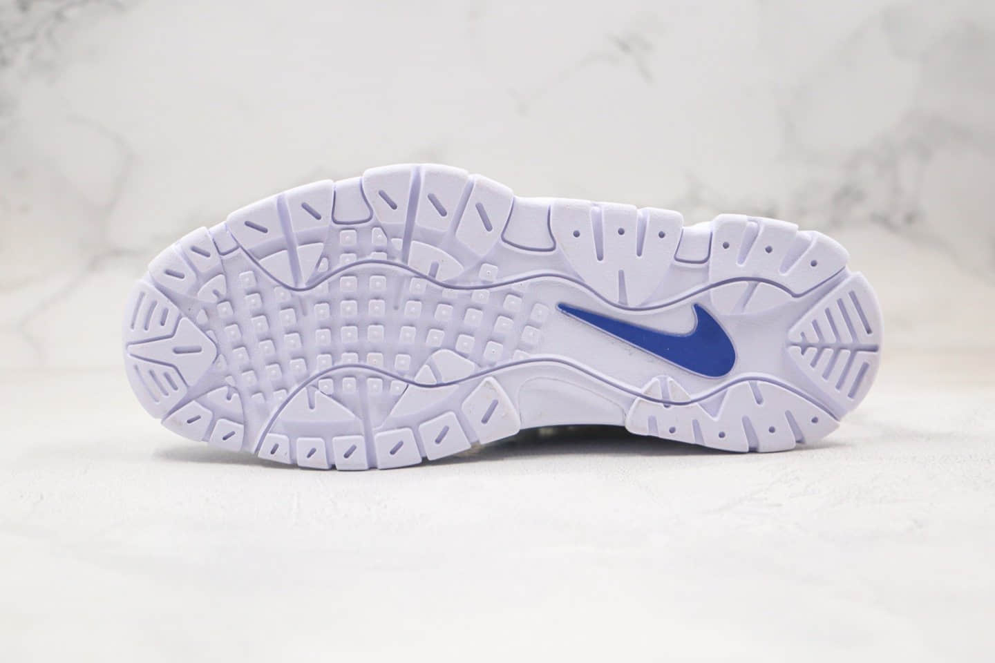 耐克Nike Air Barrage Low纯原版本皮蓬平替白蓝色橄榄球训练鞋原盒原标 货号：CD7510-100
