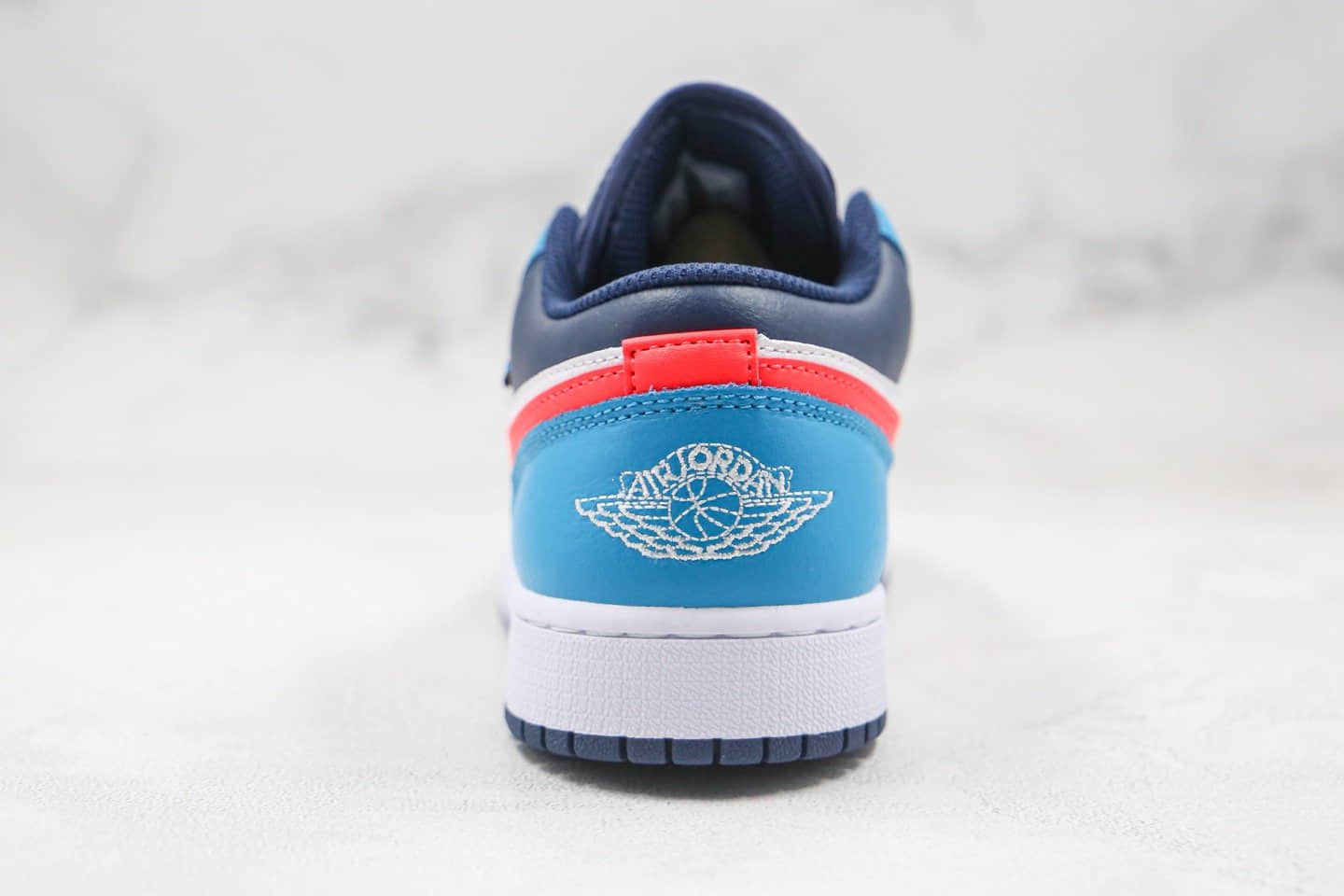 乔丹Air Jordan 1 Low game time纯原版本低帮AJ1游戏时间主题蓝白红色原档案数据开发 货号：CV4892-100