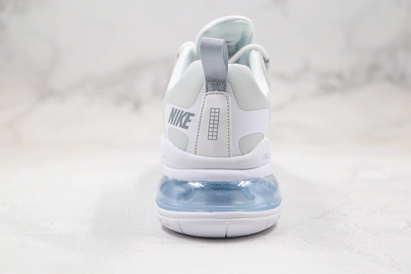 耐克Nike Air Max 270 React纯原版本气垫鞋Max270灰蓝色原盒原标正确鞋面颜色 货号：CV1632-001