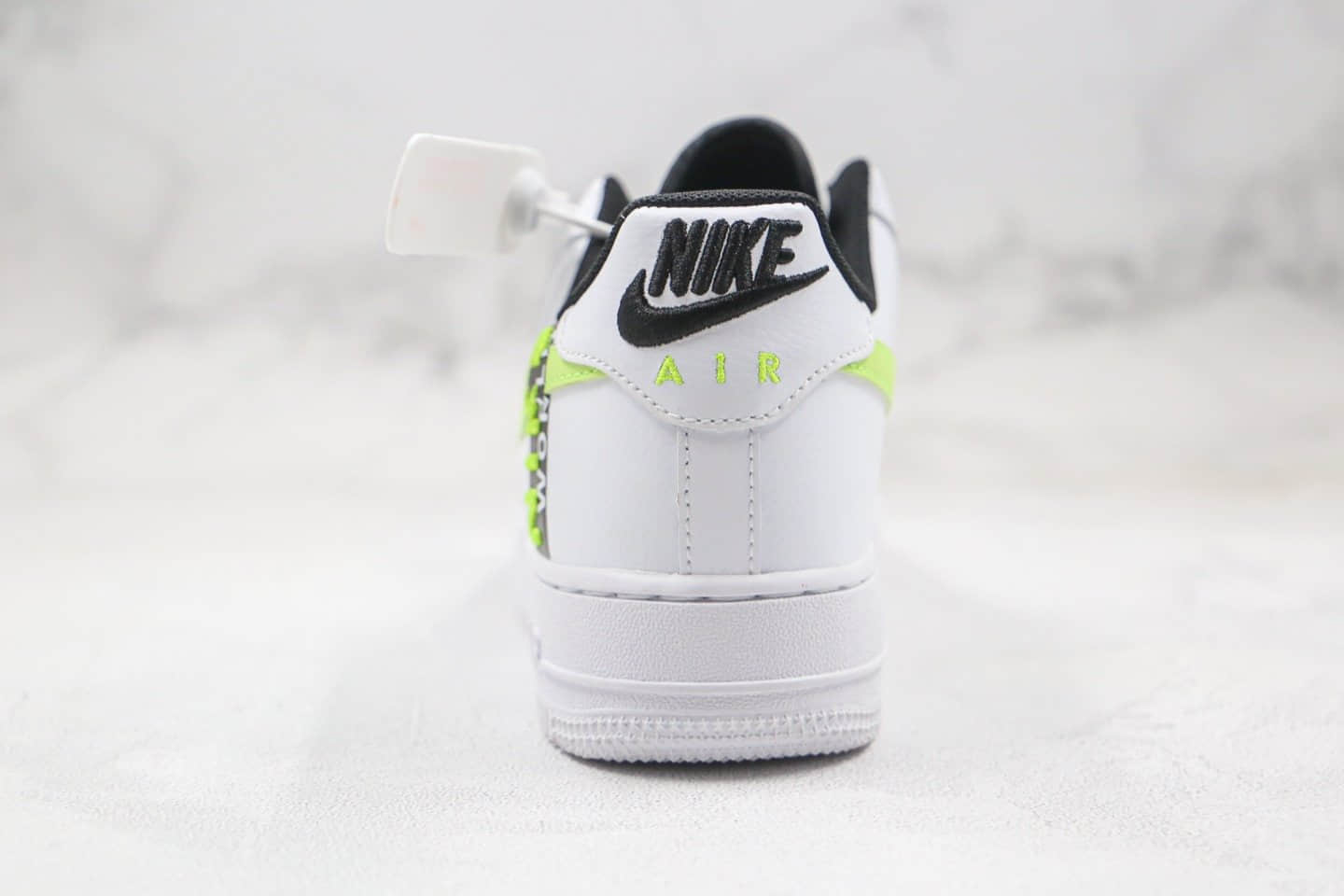 耐克Nike Air Force 1 Worldwide纯原版本低帮空军一号地球日限定白绿色内置全掌气垫 货号：CN8536-100