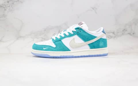 耐克Nike SB Dunk Low Neptune Green x Kasina联名款sb dunk旅行主题系列纯原版本釜山行高速公路绿色原档案数据开发 货号：CZ6501-101