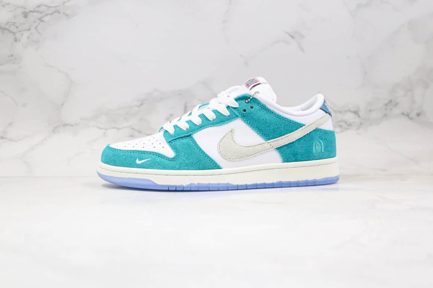 耐克Nike SB Dunk Low Neptune Green x Kasina联名款sb dunk旅行主题系列纯原版本釜山行高速公路绿色原档案数据开发 货号：CZ6501-101