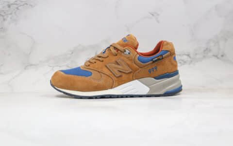 新百伦New Balance 999纯原版本复古运动鞋NB999棕色原装套楦 货号：ML999BC