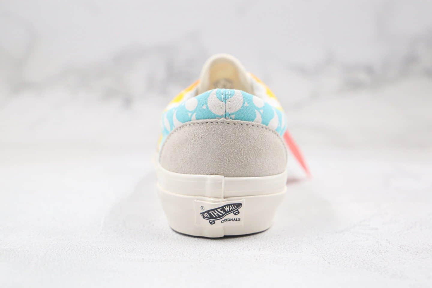 万斯Free & Easy x Vans OG Era LX公司级版本冲浪系列低帮板鞋加州海岸渐变蓝橙色原盒原标