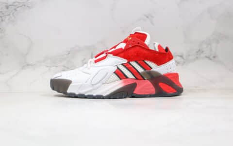 阿迪达斯adidas Originals Streetball纯原版本街球系列简版椰子复古老爹鞋白红色原纸版开发楦型 货号：FV8405