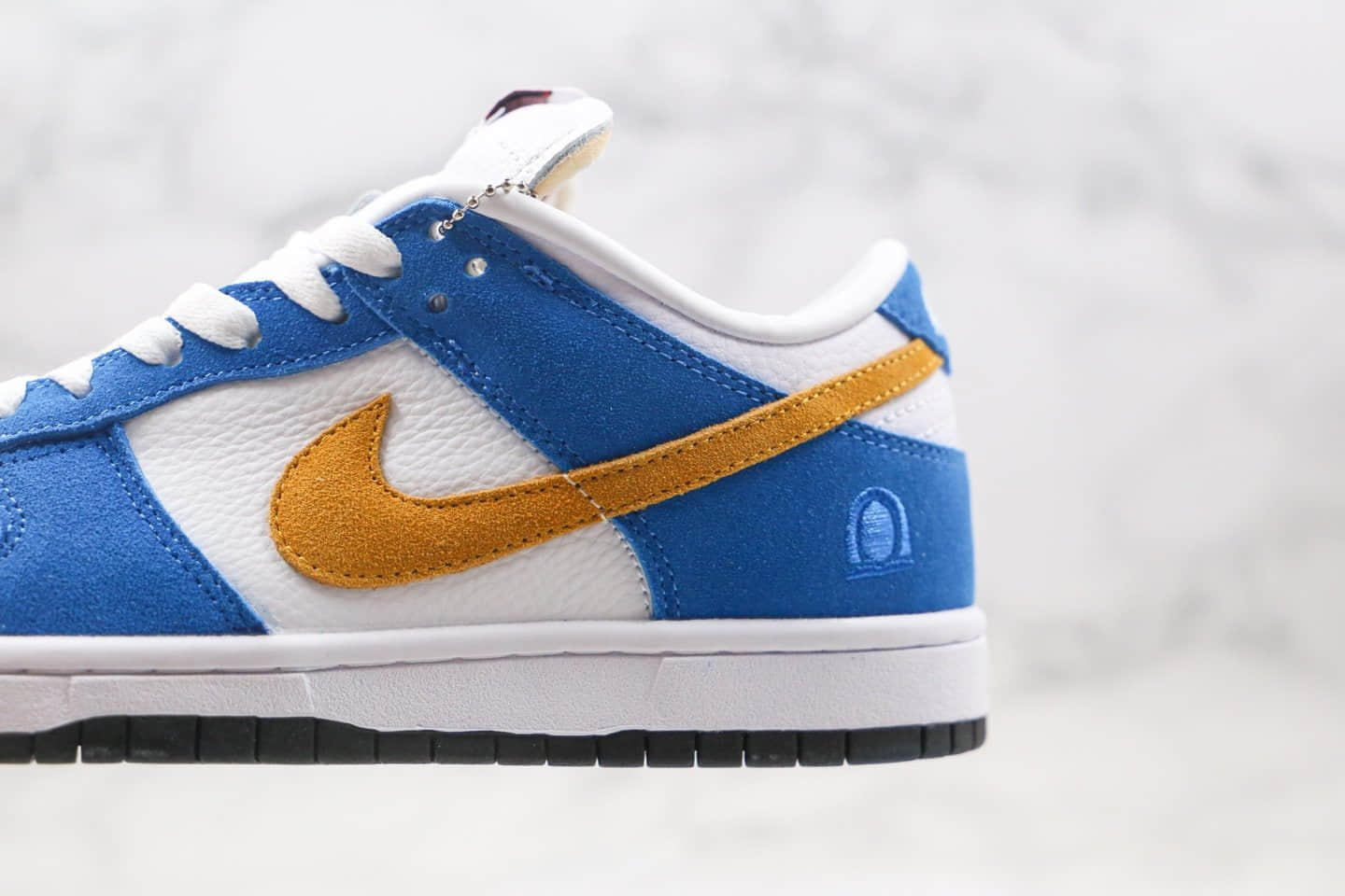 耐克Nike SB Dunk Low 80s Bus x Kasina联名款纯原版本高速公路主题釜山行蓝黄色SB DUNK板鞋原档案数据开发 货号：CZ6501-100