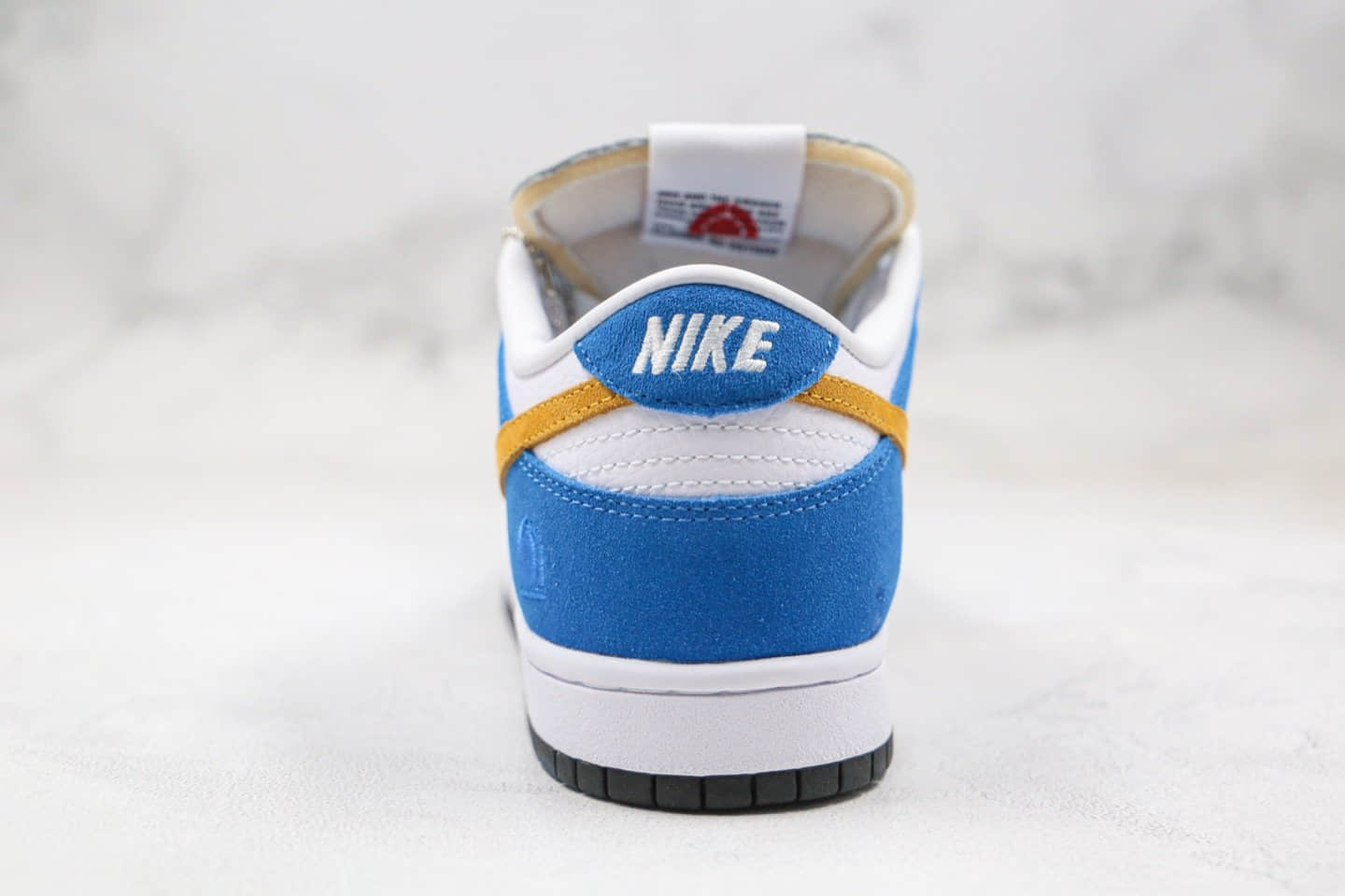 耐克Nike SB Dunk Low 80s Bus x Kasina联名款纯原版本高速公路主题釜山行蓝黄色SB DUNK板鞋原档案数据开发 货号：CZ6501-100