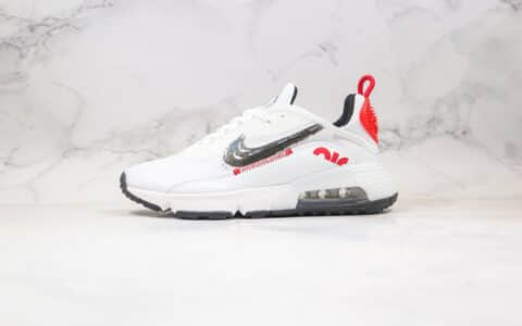 耐克Nike Air Max 2090纯原版本王一博同款Max2090黑红手稿配色气垫跑鞋原鞋开模一比一打造 货号：DA4304-100