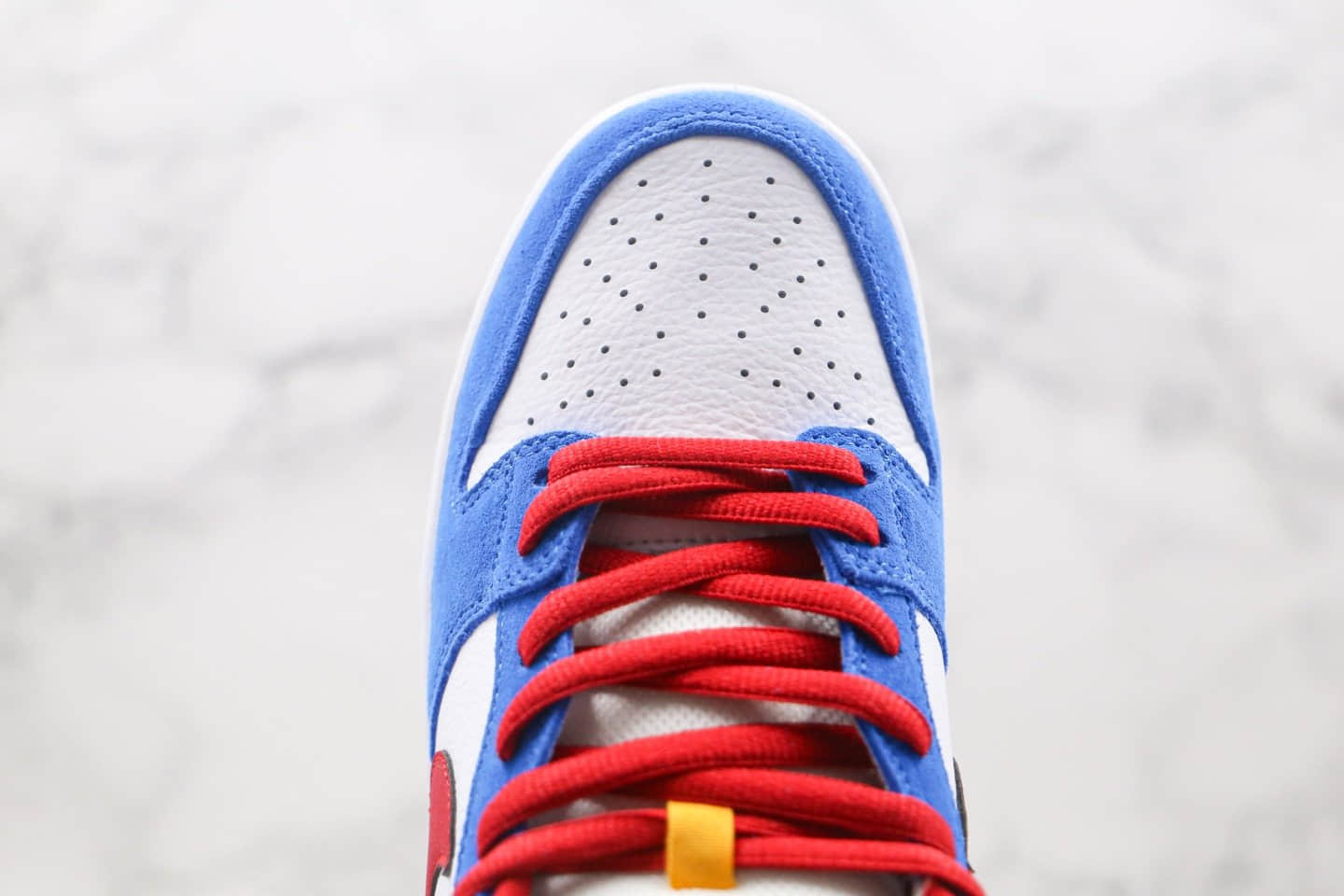 耐克Nike SB Dunk Low Doraemon纯原版本低帮SB DUNK哆啦A梦机器猫红蓝色板鞋原档案数据开发