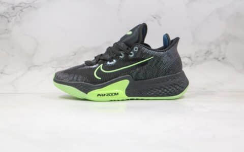 耐克Nike AIR ZOOM BB NXT EP纯原版本瑞亚超跑马拉松慢跑鞋黑绿色原盒原标 货号：CK5708-001