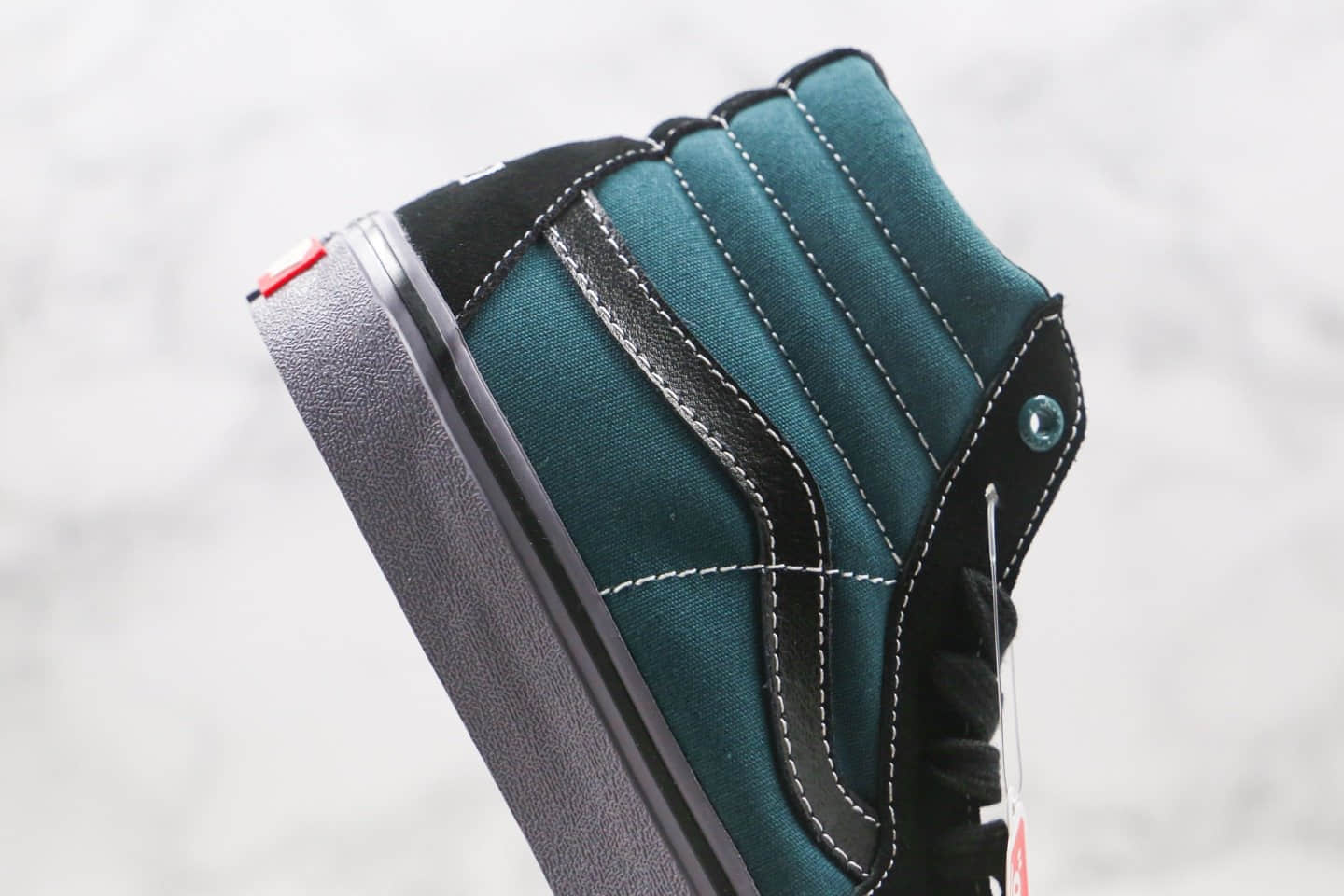 万斯VANS SK8-HI R ro x SCI-FI FANTASY公司级版本高帮安纳海姆SCI-FI联名款蓝黑色帆布鞋原档案数据开发