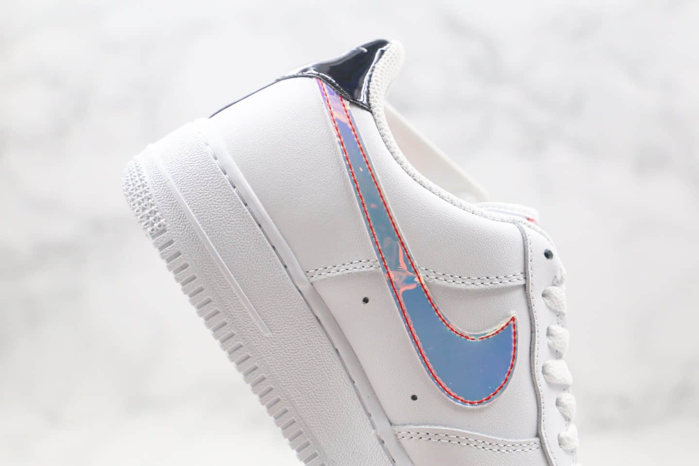 耐克Nike Cspace Air Force 1纯原版本低帮空军一号电玩系列镭射换钩魔术贴板鞋内置全掌Sole气垫 货号：DC0710-191