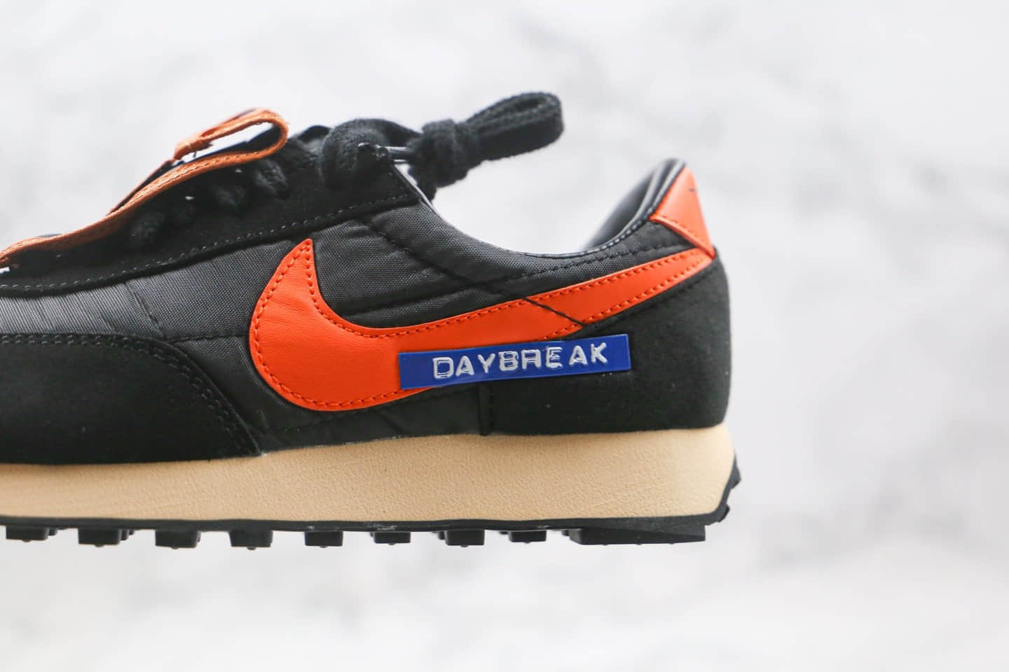 耐克Nike Daybreak纯原版本华夫东京奥运会限定款小口袋黑橙色慢跑鞋原楦头纸板打造 货号：DC5206-010