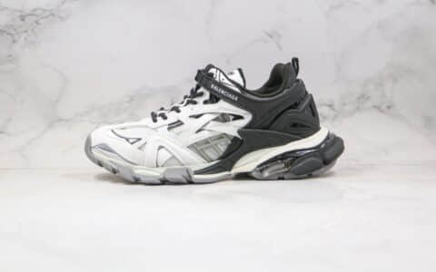 巴黎世家Balenciaga Track 4.0纯原版本复古老爹鞋四代黑白色原盒配件齐全原鞋开模一比一打造