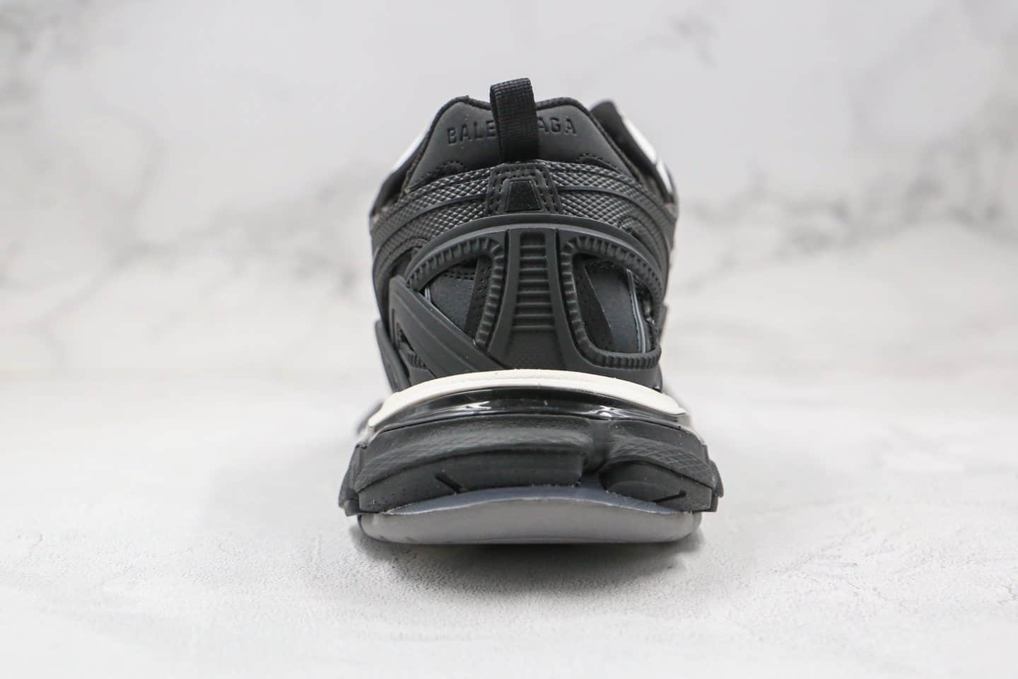 巴黎世家Balenciaga Track 4.0纯原版本复古老爹鞋四代黑白色原盒配件齐全原鞋开模一比一打造
