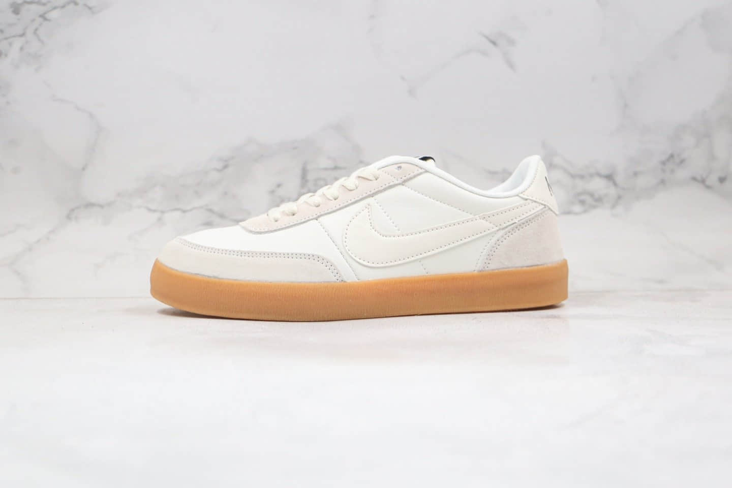 耐克Nike Killshot 2 J.Crew联名款纯原版本低帮生胶大底米白色板鞋原盒原标 货号：432997-128