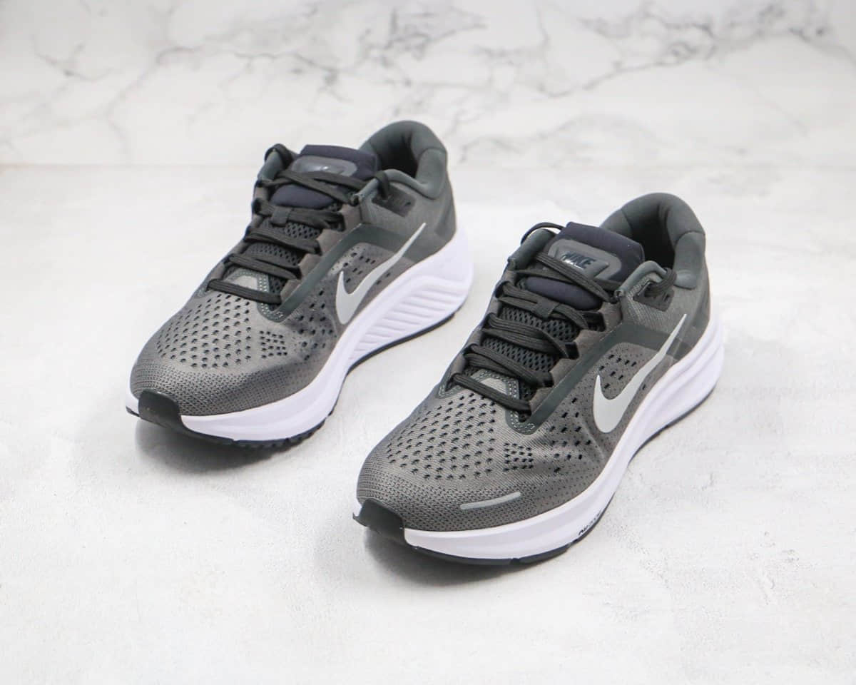 耐克Nike Zoom Structure 23纯原版本登月23代网面透气慢跑鞋灰色原鞋开模一比一打造 货号：CZ6720-009