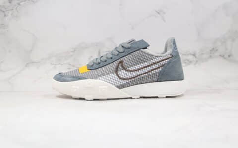 耐克Nike Waffle Racer 2X纯原版本华夫二代生胶跑鞋灰色原盒原标原楦头纸板打造 货号：CK6647-003