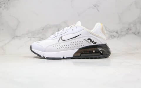 耐克Nike Air Max 2090 x Neymar纯原版本内马尔联名款Max2090气垫鞋白黑色正确后跟细节带配件 货号：CU9371-101